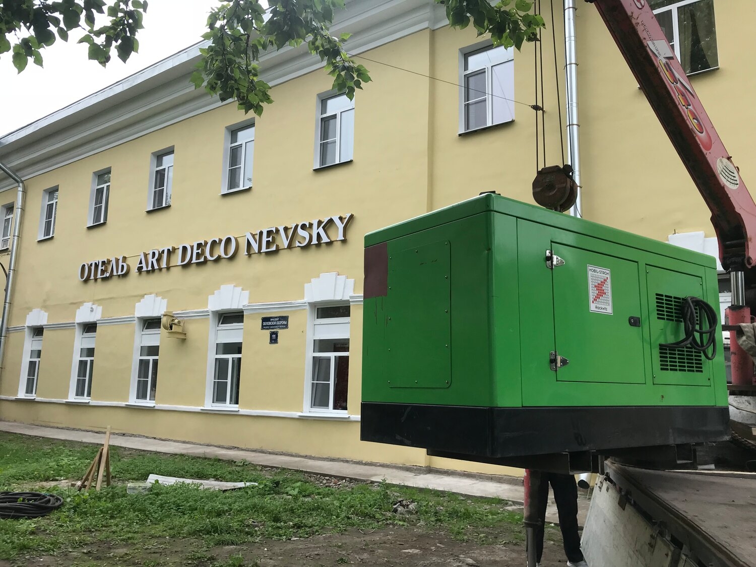 Автономное энергоснабжение сети отелей в Санкт-Петербурге